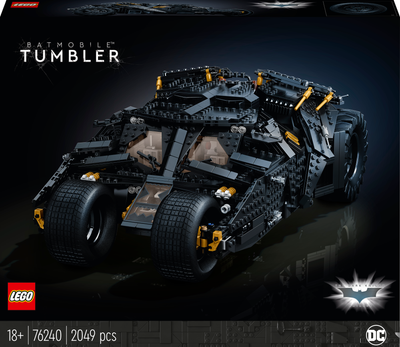 Zestaw klocków LEGO DC Super Heroes Batman 2049 elementów (76240)
