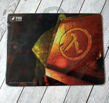 Коврик для мыши Podmyshku Half Life игровой, ткань, размер S