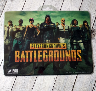 Коврик для мыши Podmyshku Battlegrounds для игровой мыши, ткань, размер S