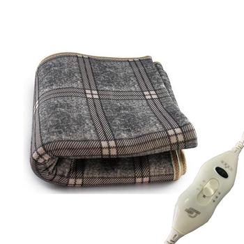 Простирадло електричне Electric Blanket 150х170см (клітчасте, сіре)