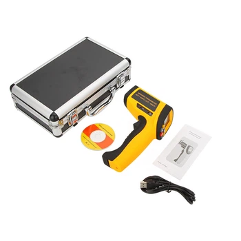 Пірометр промисловий USB -30°C ~ 1650°C BENETECH GM1651