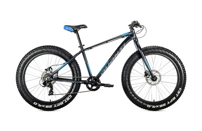 Велосипед 26 Avanti FAT 4.0, 19", гидравл. Fatbike, черно синий