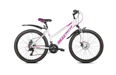 Велосипед 26 Intenzo Delta 16 Lady, бело розовый
