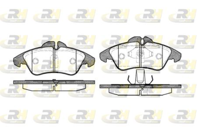 Тормозные колодки дисковые Roadhouse Передние RH 2578.00 Mercedes-Benz/VW (RH 2578.00)