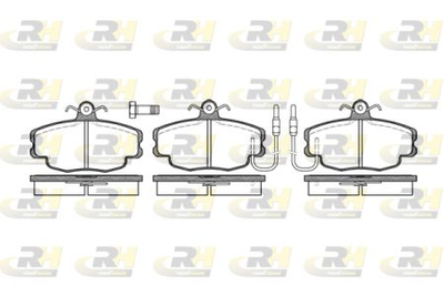 Тормозные колодки дисковые Roadhouse Передние RH 2141.02 Citroën/Dallas/Peugeot (RH 2141.02)