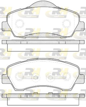 Тормозные колодки дисковые Roadhouse Передние RH 21530.00 Citroën/Peugeot/Peugeot (DF-PSA) (RH 21530.00)