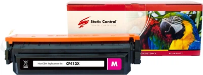 Картридж Static Control Parrot сумісний аналог HP CF413X (410X), Canon 046H Magenta (002-01-LF413X)