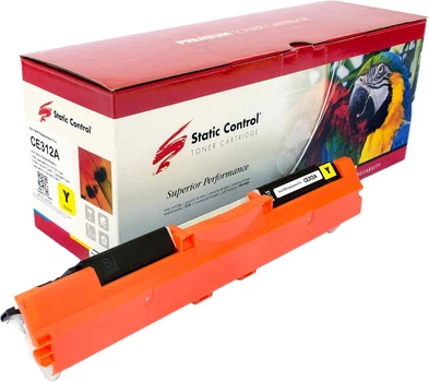 Картридж Static Control Parrot совместимый аналог HP CE312A (126A)/CF352A (130A), Canon 729 Yellow (002-01-VU312A)