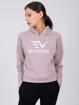 Худи женское Evoids 552166-510 XL Фиолетовое (2007005224163)