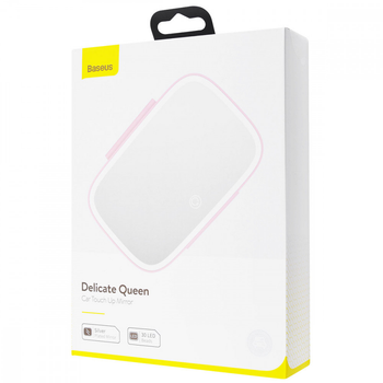 Автомобільне портативний дзеркало Mirror Baseus Delicate Queen Car Touch-up white