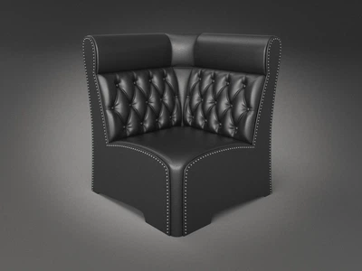 Угловой элемент Лассо Sentenzo 750x750x1000 Черный