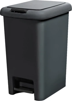 Відро для сміття MBM HOME з кришкою та педаллю BIN-01 45 л Антрацит (BIN-01 45L ANTHRACITE)