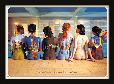 Постер плакат в раме "Pink Floyd (Back Catalogue)" Pyramid International (pat-002808)