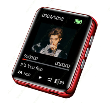 MP3 Плеєр RuiZu A02 8Gb Bluetooth HI-FI Original із зовнішнім динаміком Червоний сенсорний