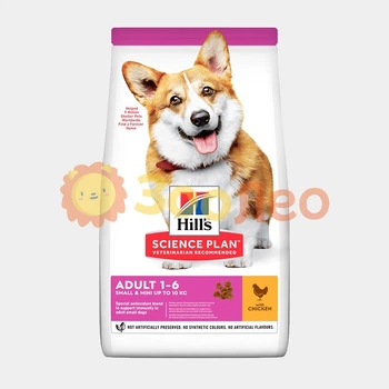 Сухой корм для собак HILL'S SCIENCE PLAN Adult Small & Mini, с курицей, 1.5 кг