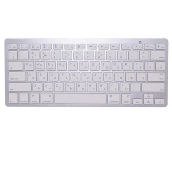 Клавиатура беспроводная Bluetooth 3.0 Белый (sv0023)