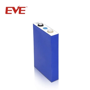 Аккумулятор прямоугольный (prismatic) LiFePO4 (LFP) EVE LF105, 105Ah, A, 3.6/3.2/2.5V, Grade A, M6, Blue