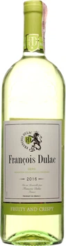 Вино Francois Dulac IGP blanc dry біле сухе 1 л 11% (3263286320607)