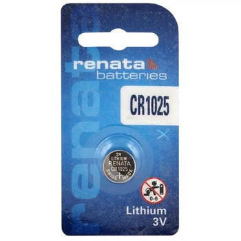 Батарейка литиевая Renata CR1025, 3V, блистер 1шт