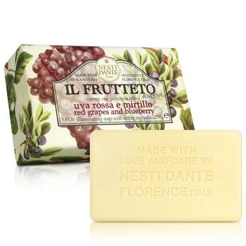 Італійське мило Nesti Dante Il Frutteto Red Grapes and Blueberry 250 гр