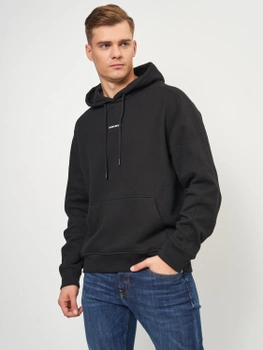 Худи Calvin Klein Jeans Micro Branding Hoodie J30J317388-BEH Black