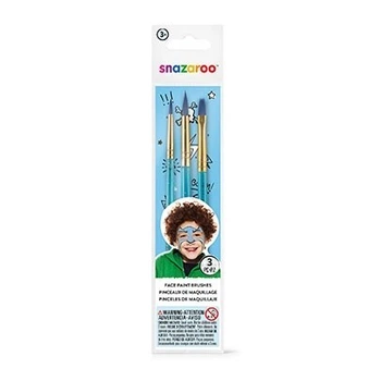 Набор кисти для грима Snazaroo Boys set brushes для мальчиков 3 шт (1192504)