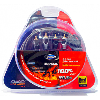 Аудио кабель BOSCHMANN RYA 6000, 2-2RCA RCA х 5m