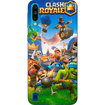 Чехол силиконовый Casemarket с картинкой для ZTE Blade A7 2020 Игра Brawl Stars Игра Clash Royale Герои