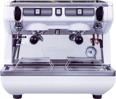 Кофемашина Nuova Simonelli Appia Life S 2gr Compact (Coffee machine Nuova Simonelli Appia Life S 2gr Compact) Белый