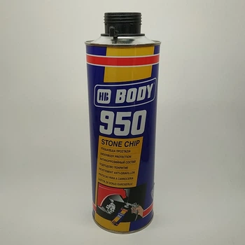 Антигравий BODY 950 1000 мл черный (1715)