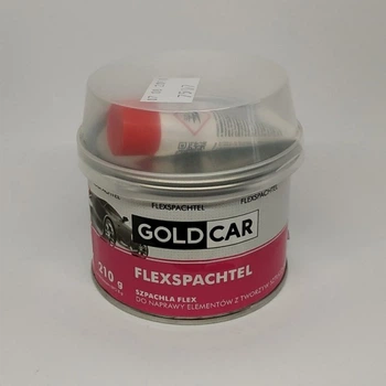 Шпатлевка для пластмассы Gold Car Flex 0,21 кг (1671)