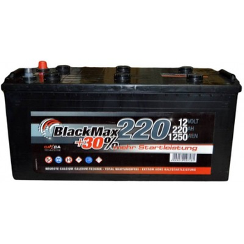Аккумулятор автомобильный BlackMax 220А боковая(+/-) (BТ5079)