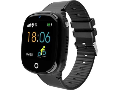 Детские Умные Смарт Часы Baby Smart Watch Hw11 Aqua Plus Черные