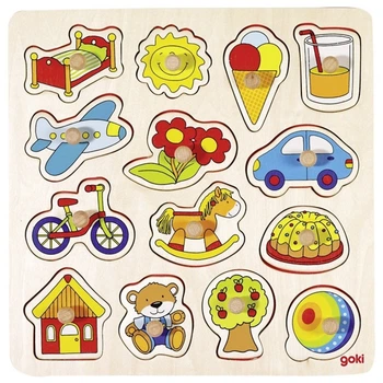 Puzzle‑wkładka Goki Transport jedzenie 57576G (4013594575768)