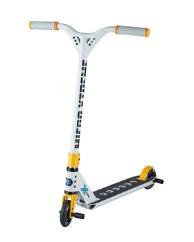 Трюковой самокат Micro MX Trixx 2.0 Grey/Yellow серый