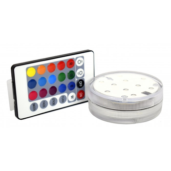 Большая RGB LED подсветка для кальян 7см