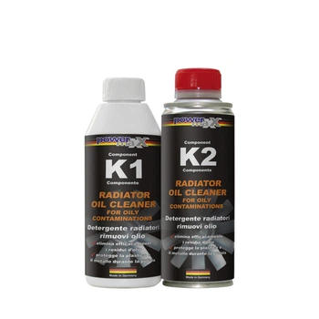2-х компонентный очиститель системы охлаждения от масла Bluechem Radiator Oil Cleaner 2-c 300 мл