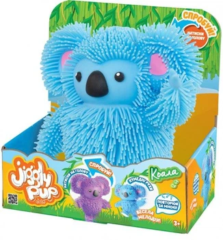 Интерактивная игрушка Jiggly Pup Коала JP007-BL голубая