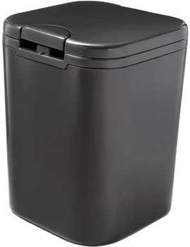 Відро для сміття MBM HOME з кришкою BIN-06 2 л Антрацитове (BIN-06 2 л ANTHRACITE)