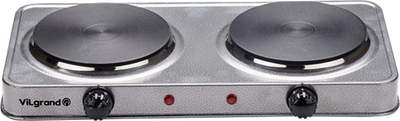 Настольная плита электрическая ViLgrand VHP152F grey