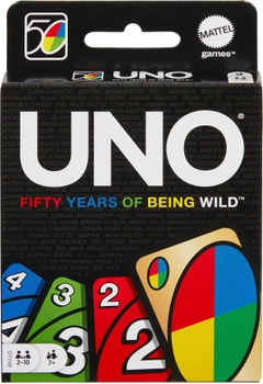 Карточная игра Mattel Games Uno 50-летний юбилей (GYV48)