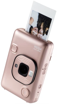 Камера миттєвого друку Fujifilm Instax Mini Liplay Blush Gold EX D (6520072)