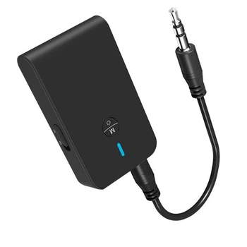 2 в 1 Bluetooth-адаптер BT6, 3,5мм, AUX, Hi-Fi, сумісність з Android, Bluetooth 5,0.