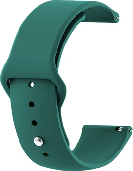 Ремінець BeCover для Samsung Galaxy Watch 46 mm / Watch 3 45 mm / Gear S3 Classic / Gear S3 Frontier Dark-Green (BC_706326)