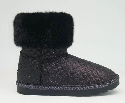 Угги для девочки LULU MAIA LL150010T черные 34