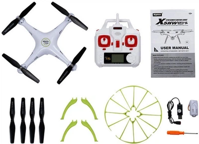 Квадрокоптер Syma X5HW White