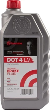 Тормозная жидкость Brembo DOT4 LV Premium Brake Fluid 1 л (L04210)
