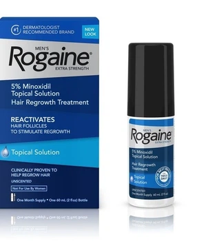 Лосьйон для росту волосся і бороди Minoxidil Rogaine 5% 60мл