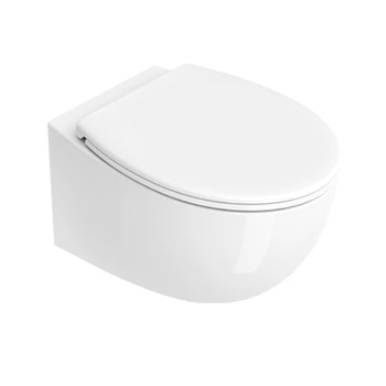 Унитаз подвесной NewFlush (безободковый) Catalano Italy с сиденьем Soft Close (1VS52RIT00+5NLV5STF00)