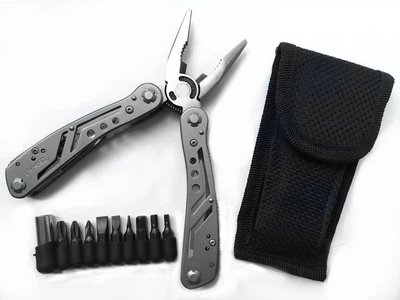 Мультитул плоскогубці викрутка кусачки ніж JEEP R26597 Black (GL_R_26597)